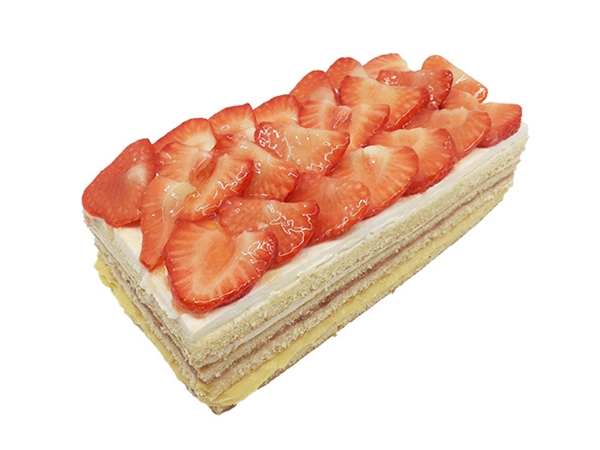 Luxe aardbeienschnitte