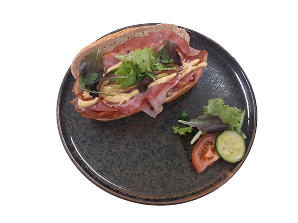 Pistolet bruin warme beenham