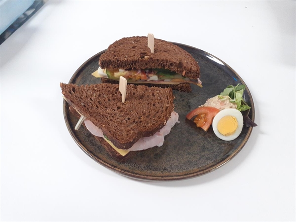 Bruin boerenbrood Gezond