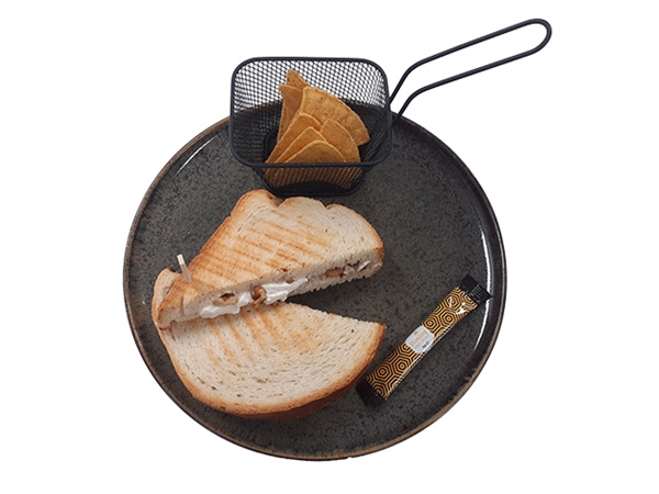 Tosti geitenkaas witbrood