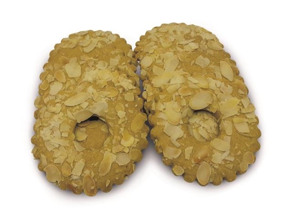 Kerstkrans amandel per 8